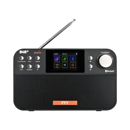 FYY Z3B DAB+/FM Digital Audio Broadcasting Upgradeable Wireless Radio