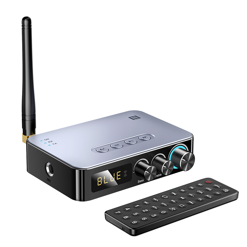 FYY R3 Long Range Bluetooth Audio Adapter Hi-Fi with NFC and FM Radio